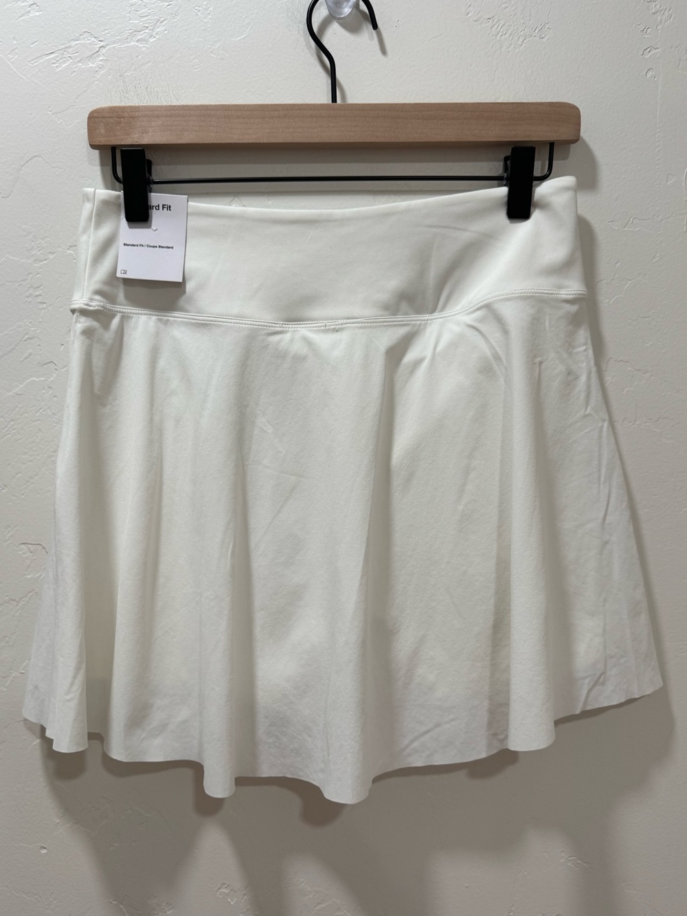 NWT Nike Dri-Fit White Tennis Skirt Skort Women's Medium Standard Fit - Picture 6 of 15